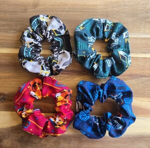Colorful Kids Scrunchies Set
